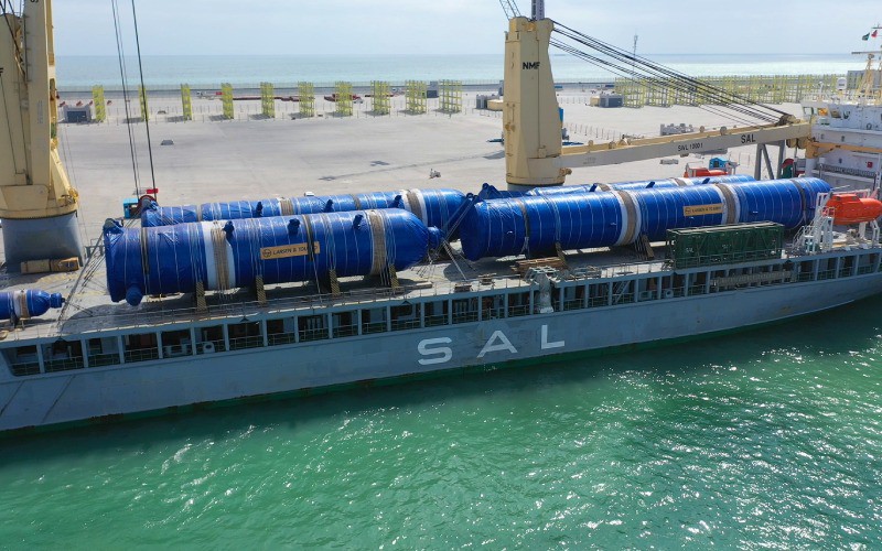 The biggest payload reaches the Port of Duqm