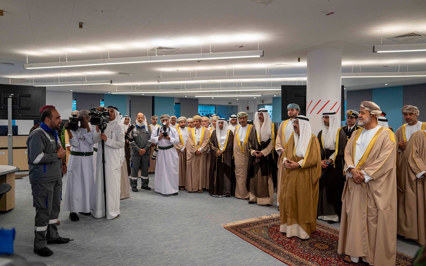 His Majesty Patronizes the Official Opening of Duqm Refinery in Presence of Emir of Kuwait